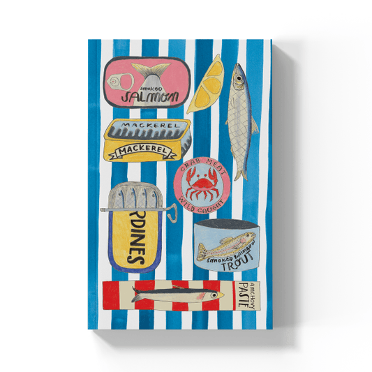 Tinned Fish Soft Touch Classic Layflat Notebook LFC2207L