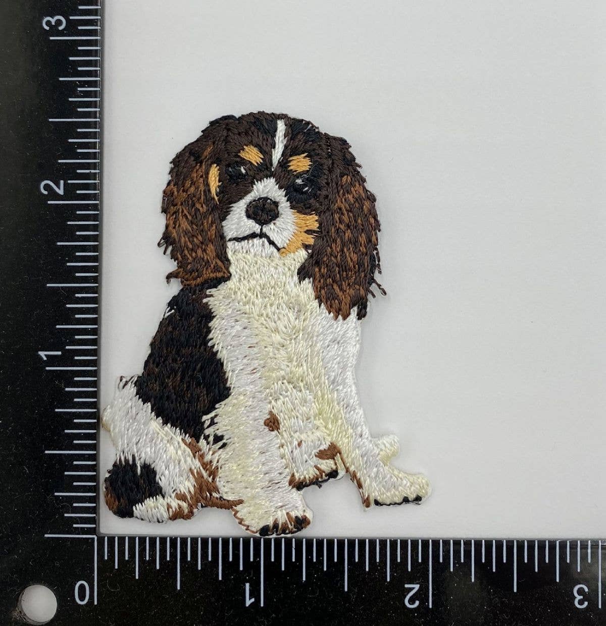 Cavalier King Charles Spaniel Puppy Dog Iron on Patch