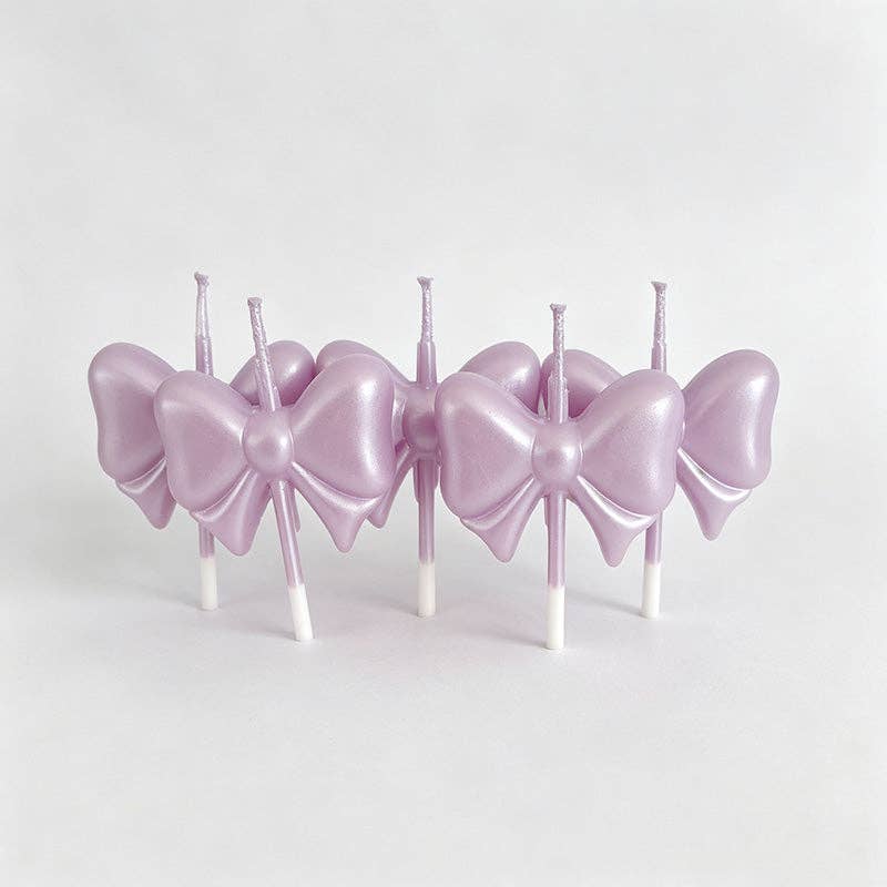 5 Bow Shaped PCS Set: Light Pink / One Size/1Pack/5PCS