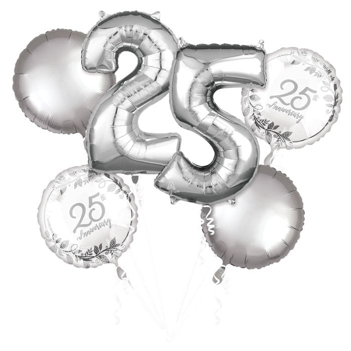 25th Anniversary Bouquet Balloon