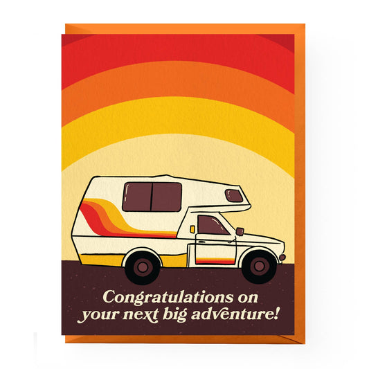 Congratulations On Your Next Big Adventure! Card