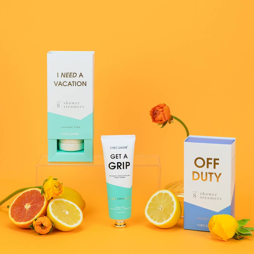 Get A Grip - Sea Salt, Citrus + Neroli - Clean + Vegan Hand Crème - 3.4oz