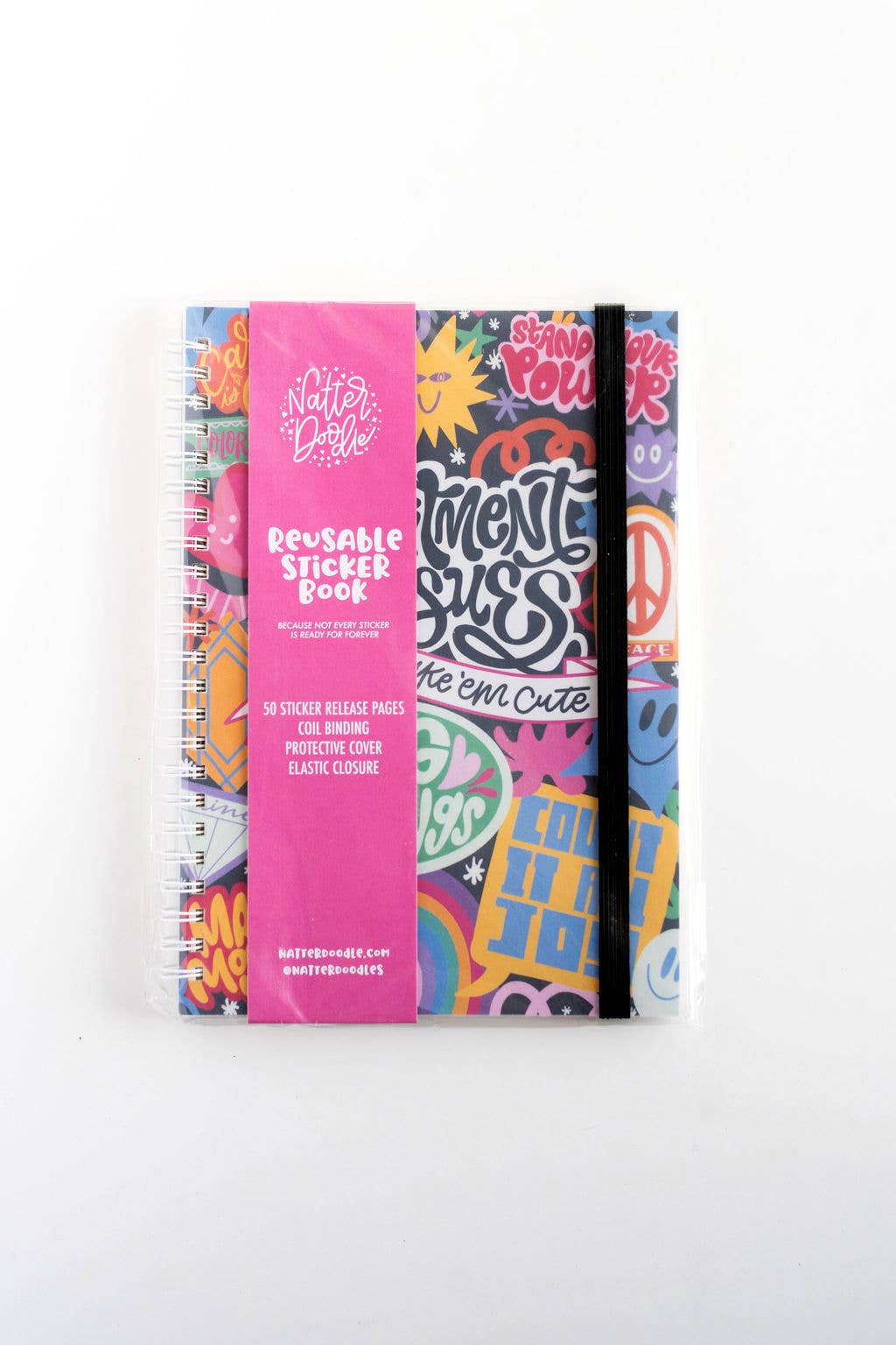 Commitment Issues – Colorful Reusable Sticker Book