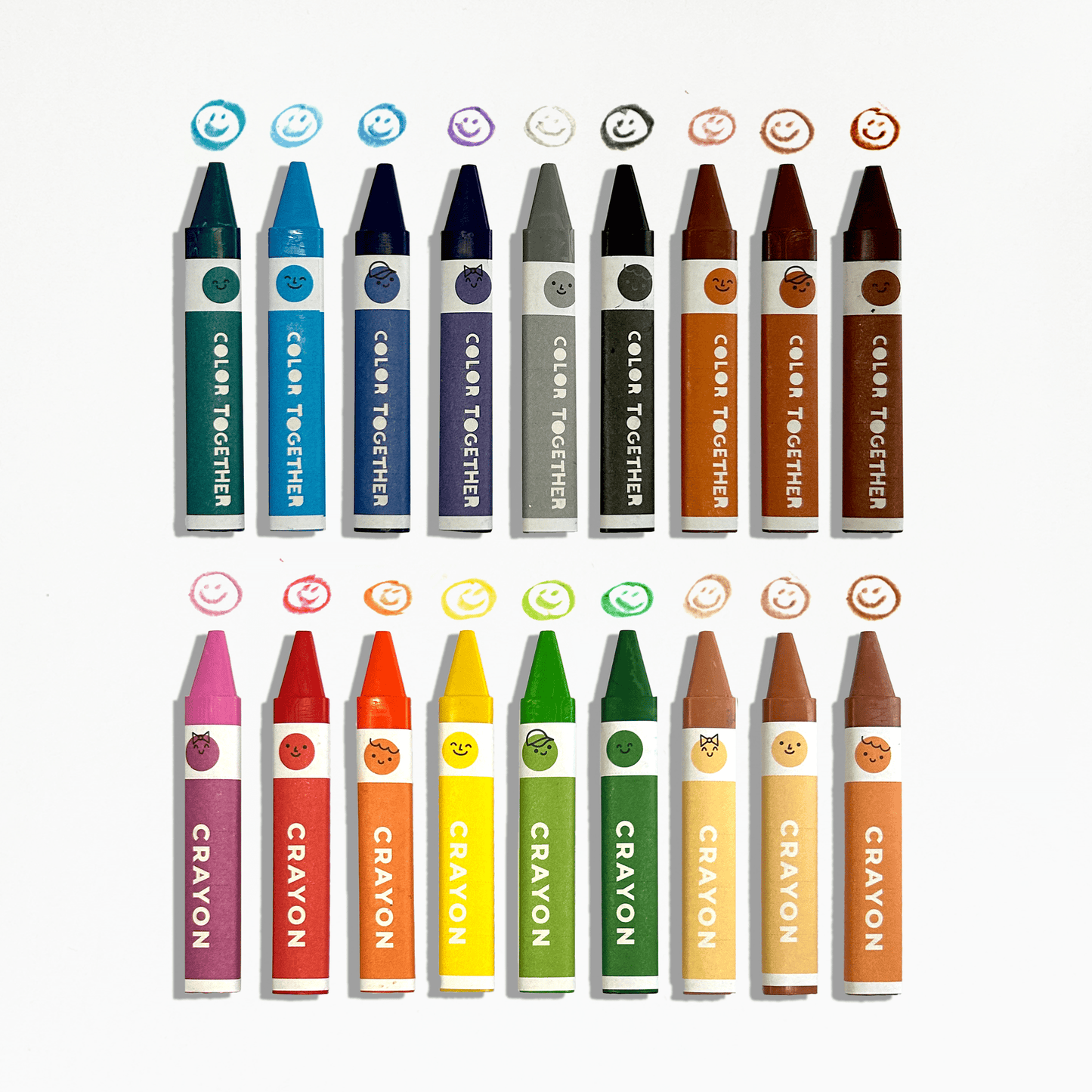 Color Together: Crayons (Set of 18)