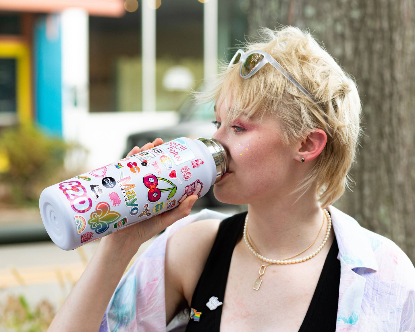 Hydrate or Die Waterproof Vinyl Sticker for Water Bottles