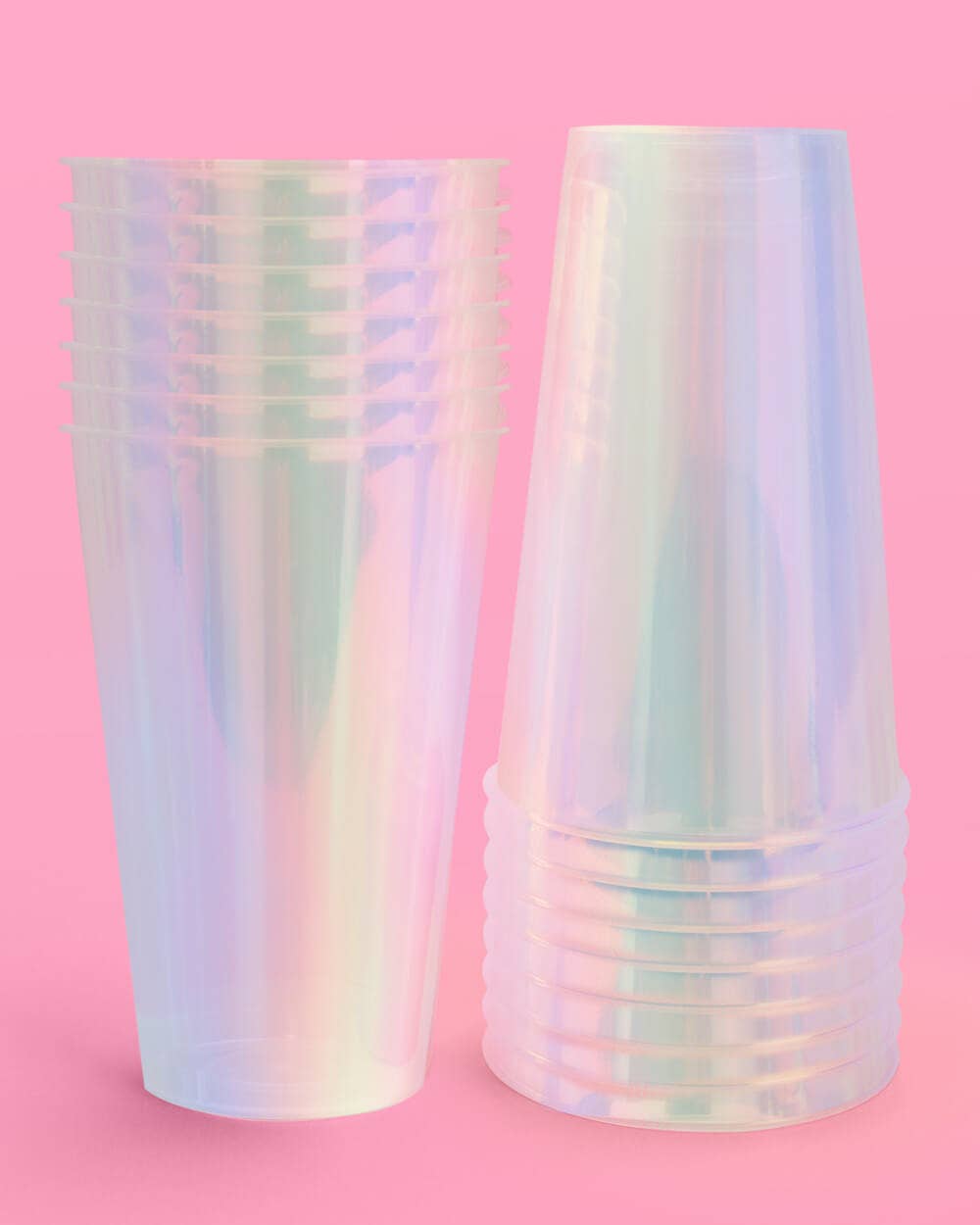 Iridescent Party Cups, Birthday Party Supplies, Bachelorette