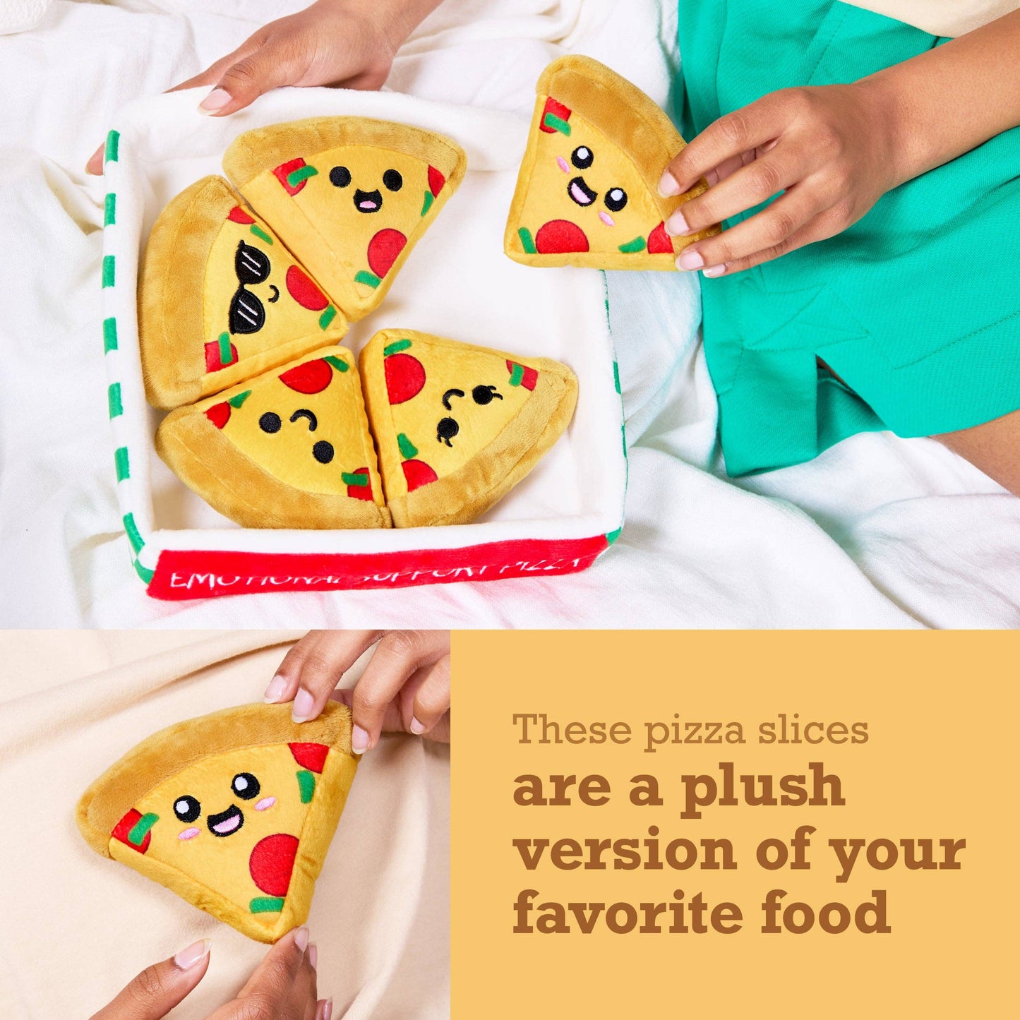 Emotional Support Pizza - Set of 5 Slices