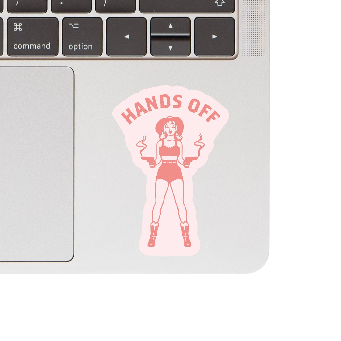 Hands Off Cowgirl Sticker