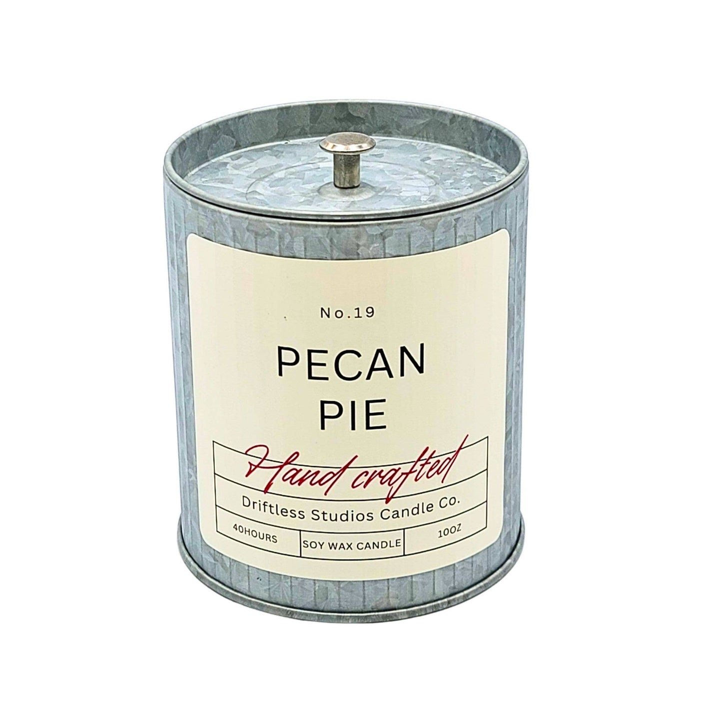 Pecan Pie Tin Farmhouse Candle