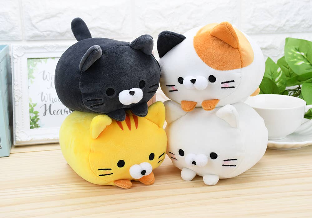 【JAPANESE】MOCHIFUWA KORO KORO MEOW FRIENDS! CAT SERIES: Brown
