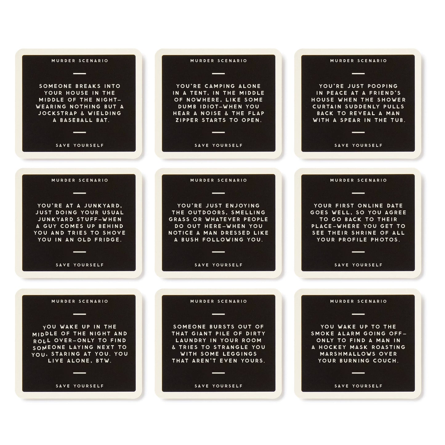 Brass Monkey Not Today, Murder Game