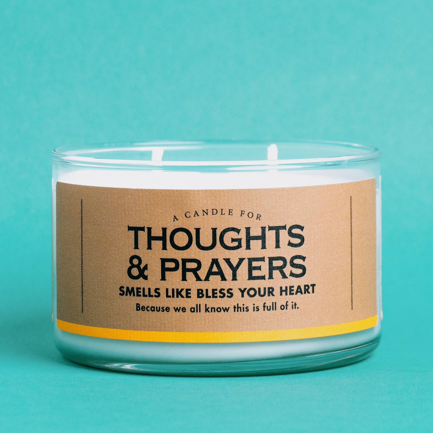 A Candle for Thoughts and Prayers | Funny Candle