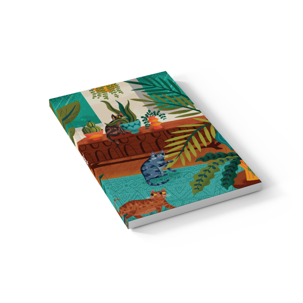 Cats Up To No Good Layflat Notebook Journal LFC2290L