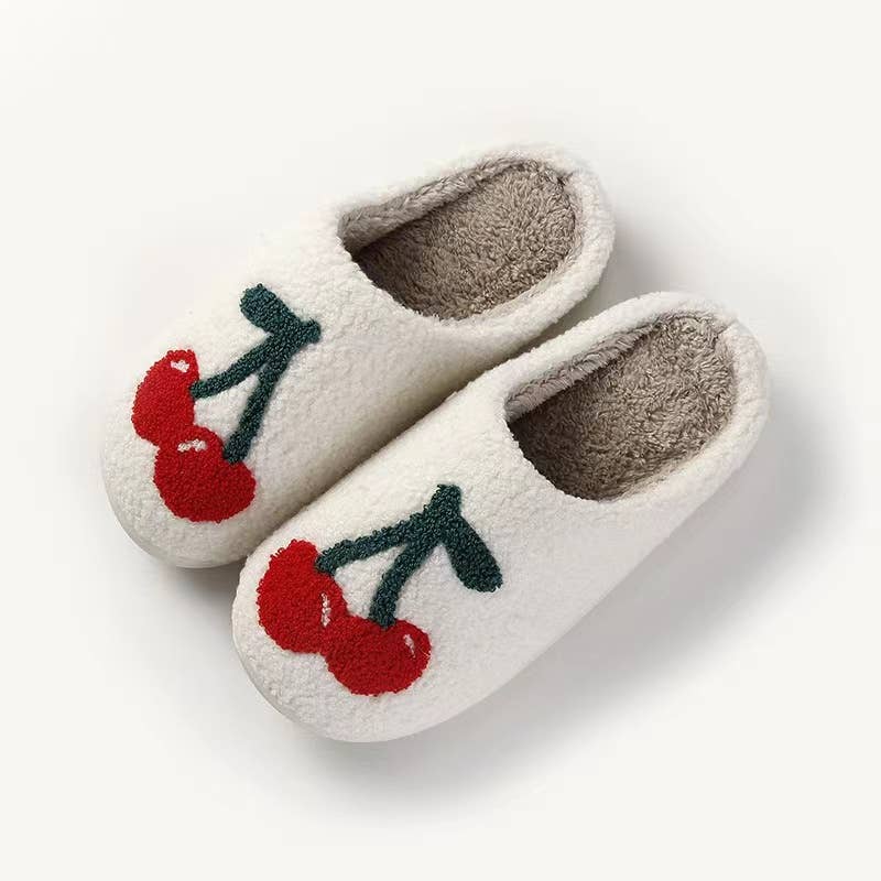 Cherry Comfy Warm House Slipper