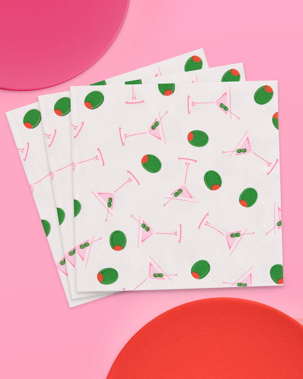 Martini Napkins | 25 Pack, Party, Birthday, Cocktails