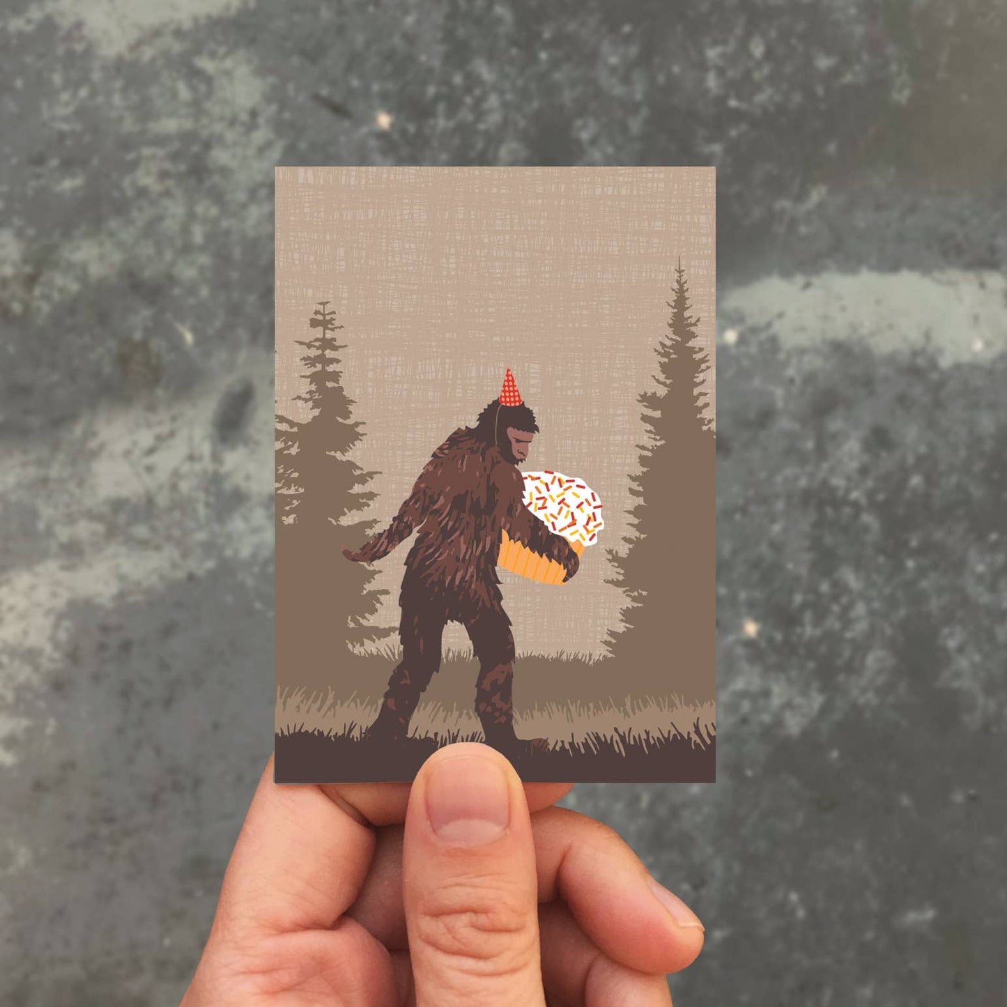 Sasquatch Cupcake Enclosure