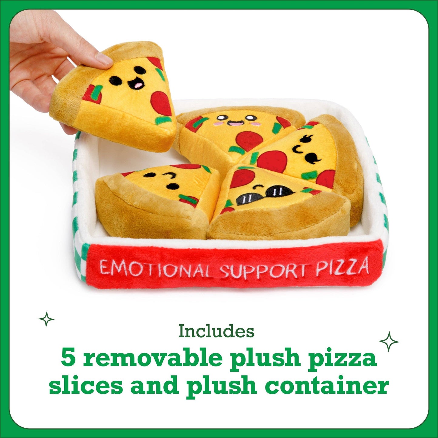 Emotional Support Pizza - Set of 5 Slices