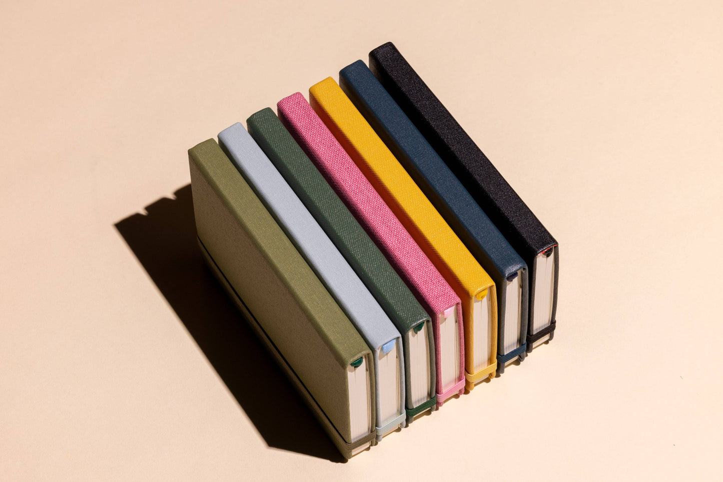 Pocket Notebook | Small Lined Journal | 7 Colors : Ink Blue