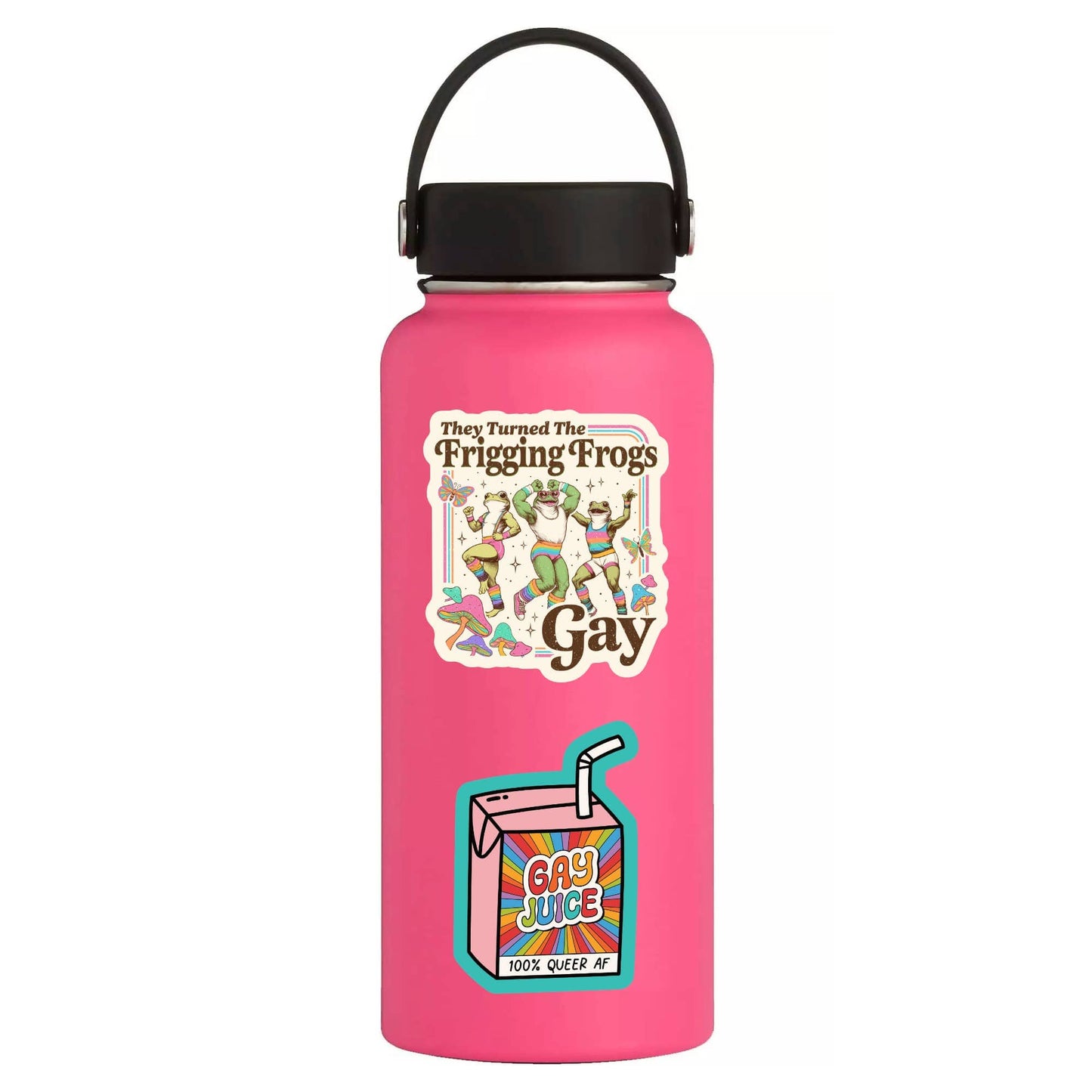 They Turning The Frigging Frogs Gay Sticker