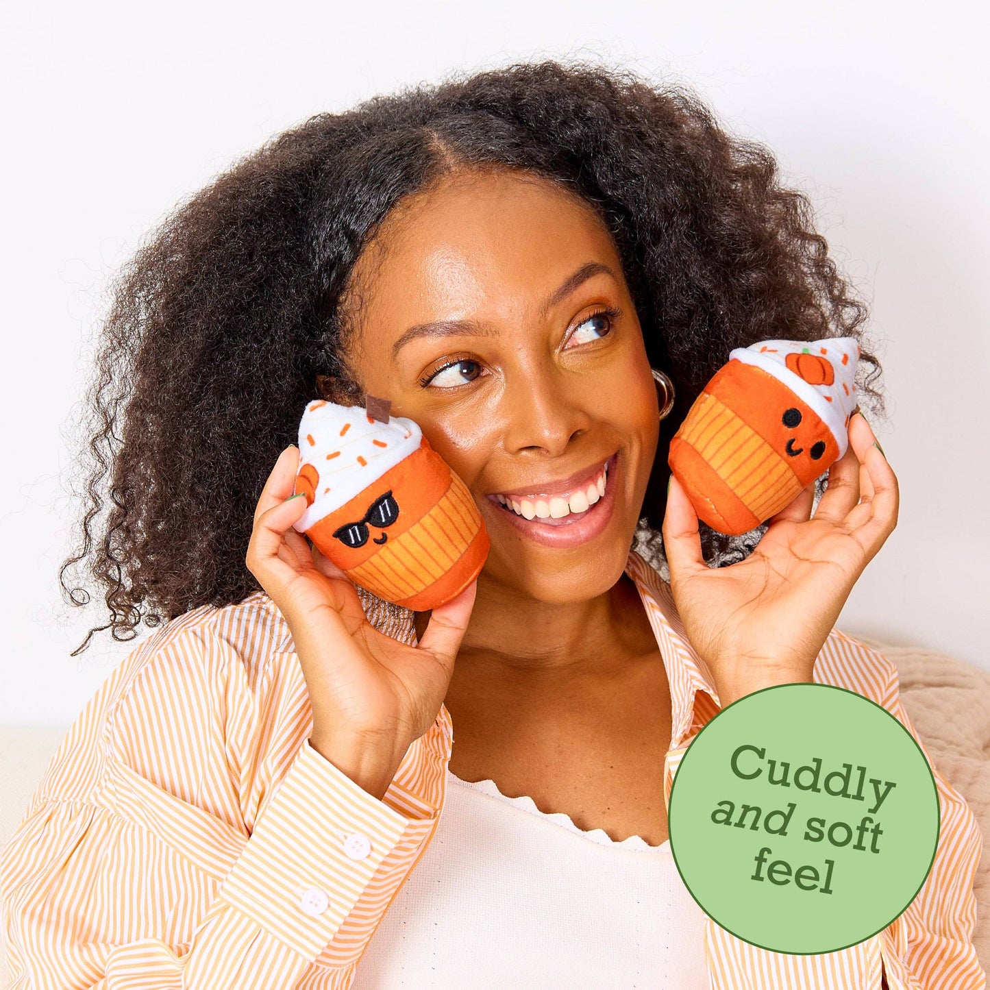 Emotional Support Latte – Set of 5 Plush Coffees