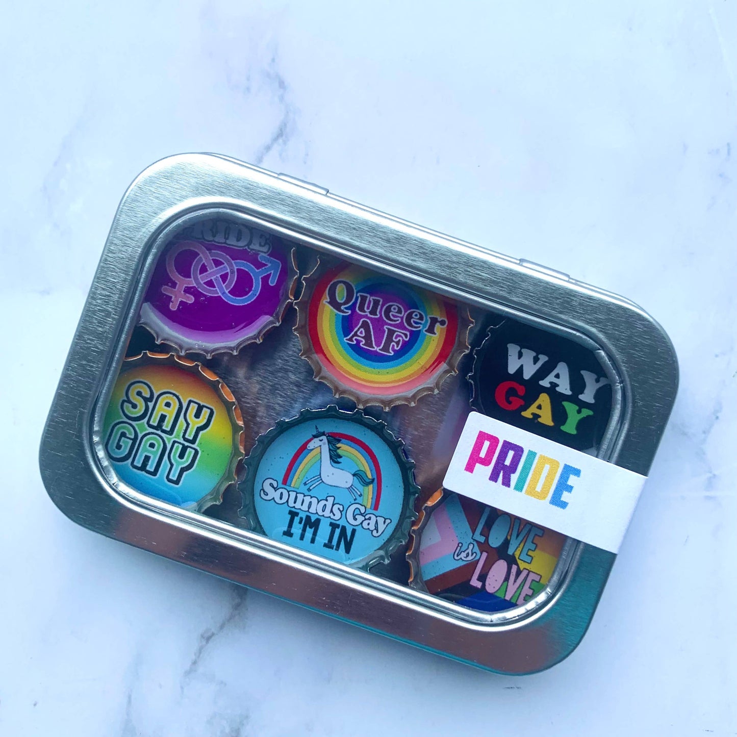 LGBTQ+ Pride Magnets - Fun, Handmade & Eco-friendly