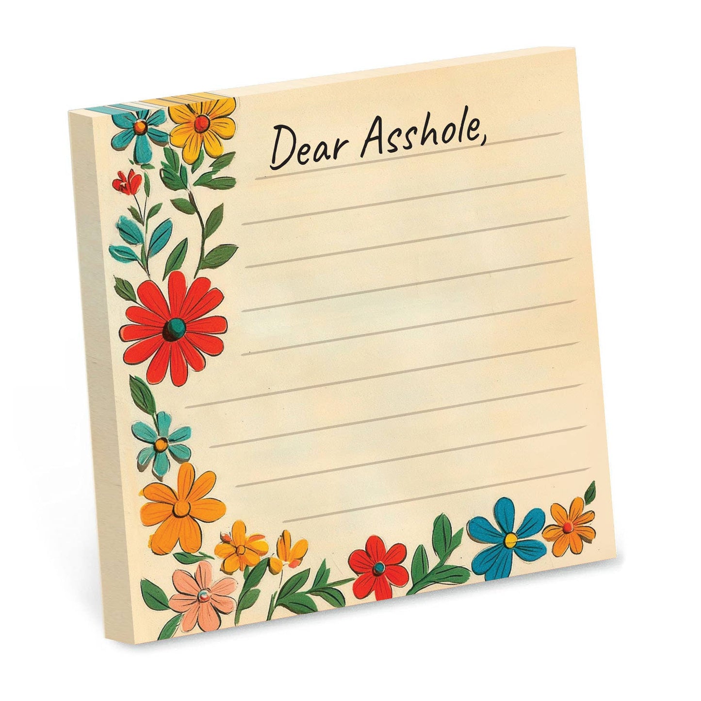 Dear Asshole - Sticky Note Pad