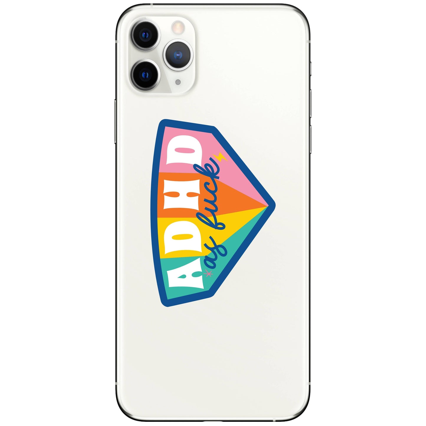 ADHD as Fuck Sticker