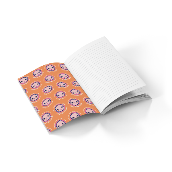 Celestial Cat Classic Layflat Notebook Journal LFC2563L