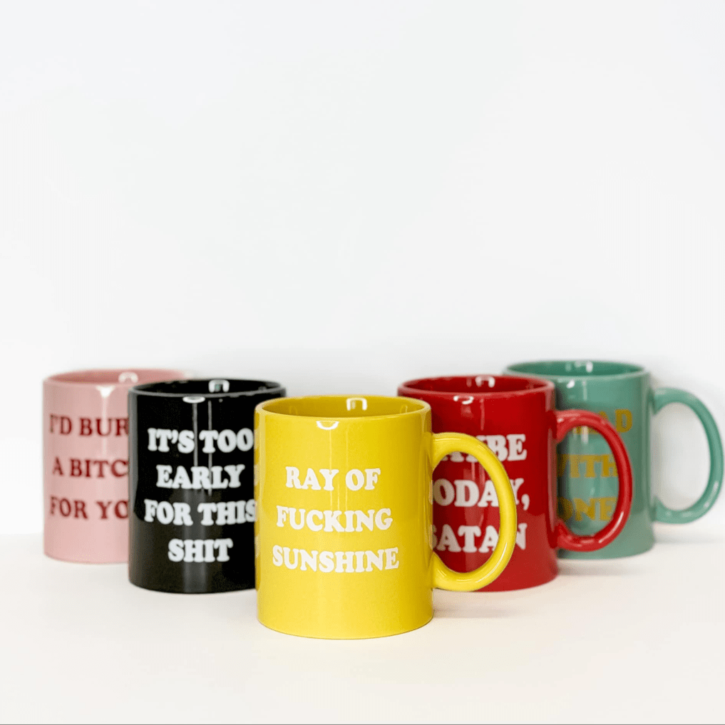 Ray of Sunshine Ceramic Mug, Funny Mug