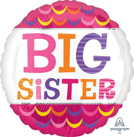 19" Big Sister Scallops Balloon