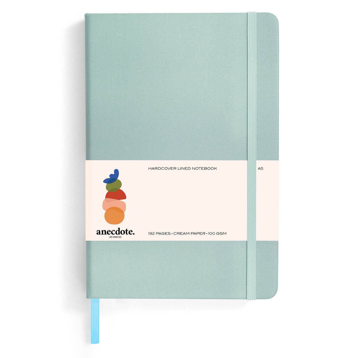 A5 Hardcover Journal | Lined or Dotted Notebook | 11 Colors : Dutch Blue / Dotted