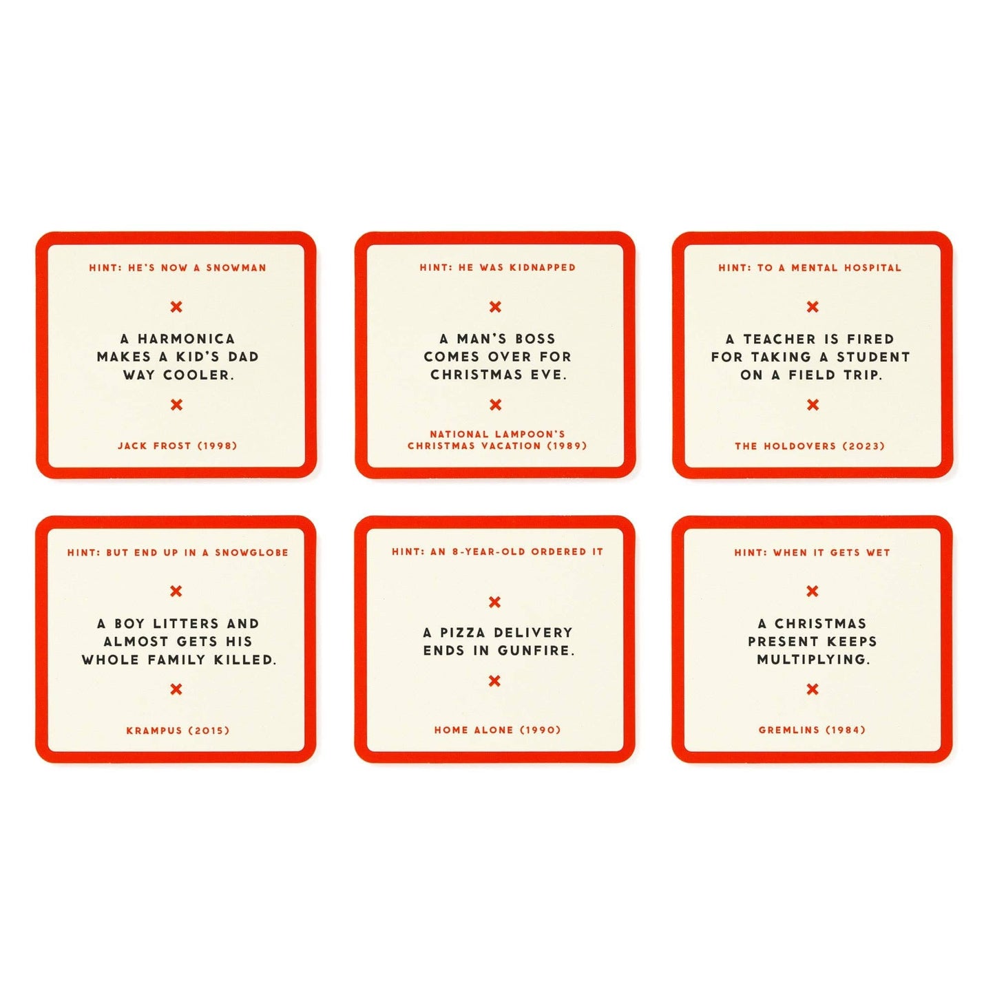 Brass Monkey Mini Poorly Explained Movies - Holiday Edition