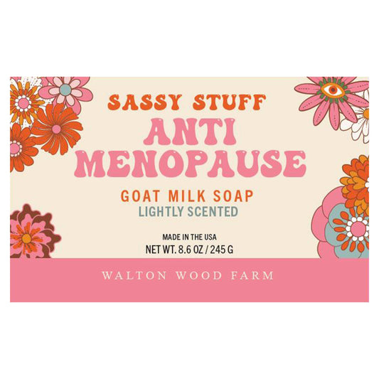 Anti Menopause Goat Milk Bar Soap 8.6oz