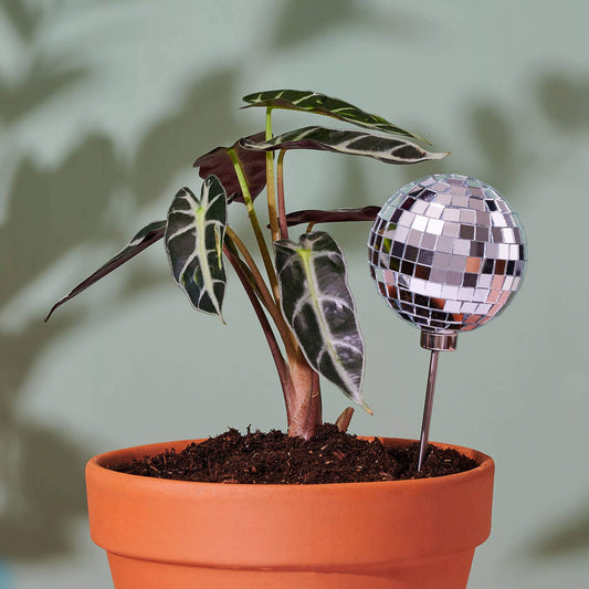 Disco Ball Decorative Plant Stakes