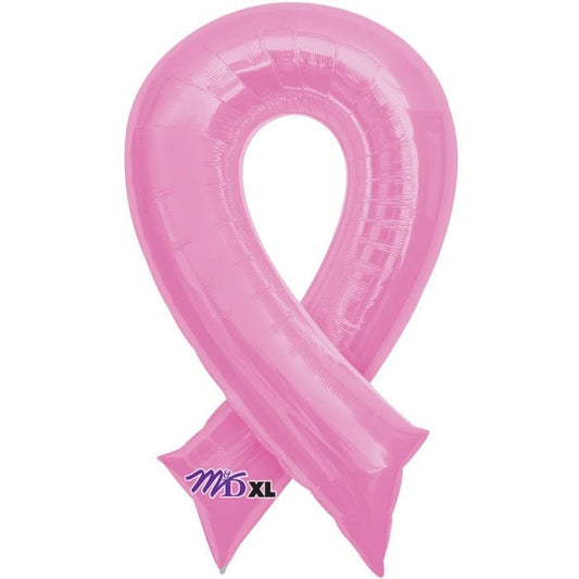 36" Pink Ribbon Balloon