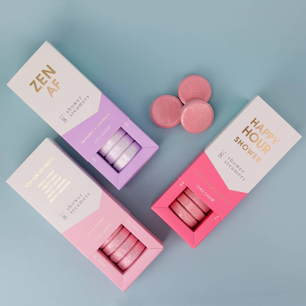 Zen AF - Aromatherapy Shower Steamers - Lavender - Set of 8