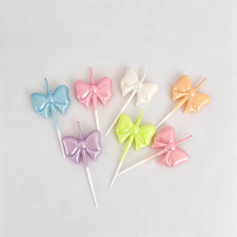 5 Bow Shaped PCS Set: Light Pink / One Size/1Pack/5PCS