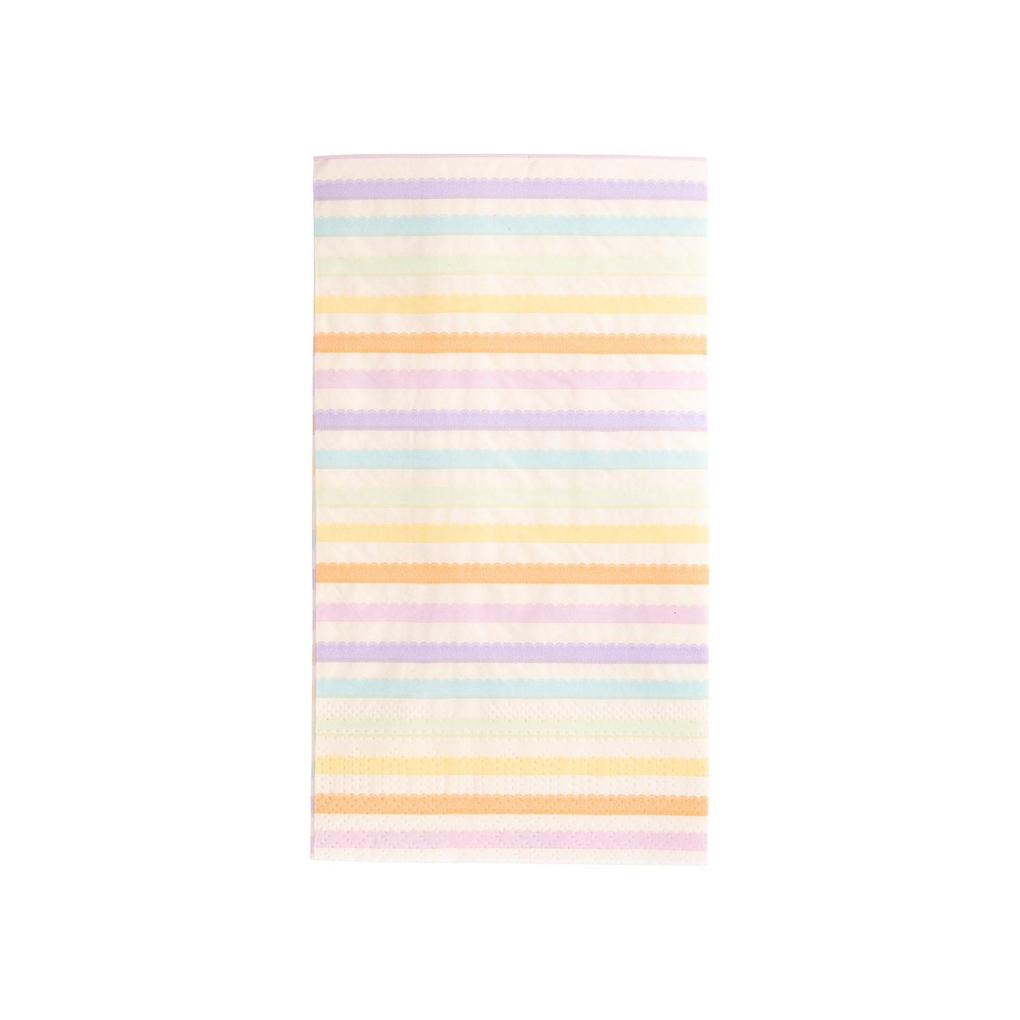 Rainbow Stripe Paper Dinner Napkin