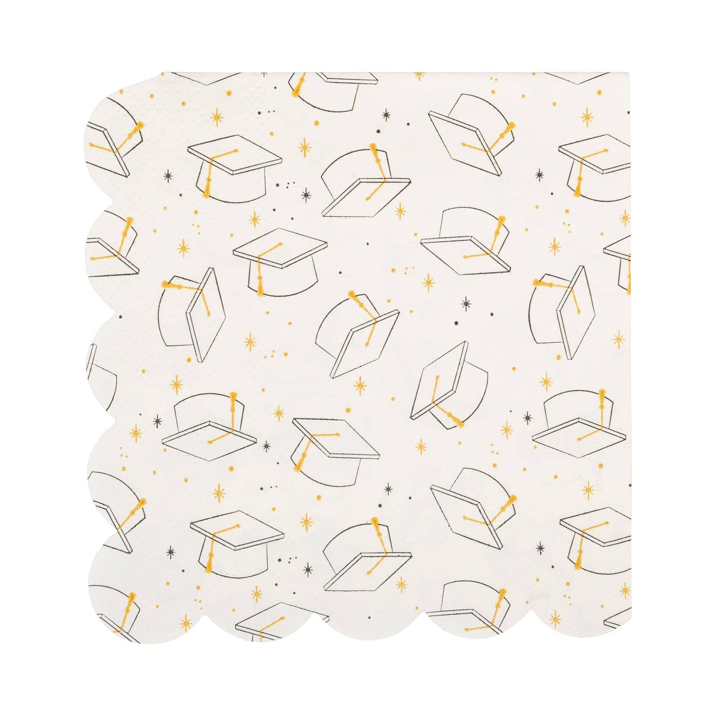 GRD1138 - Grad Cap Cocktail Napkin