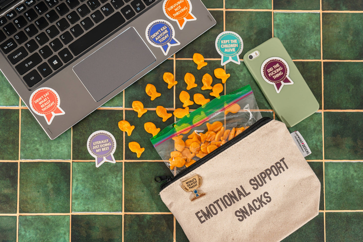 Pin: World's Okayest Parent Funny Parenting & Father's Day