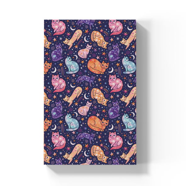 Celestial Cat Classic Layflat Notebook Journal LFC2563L
