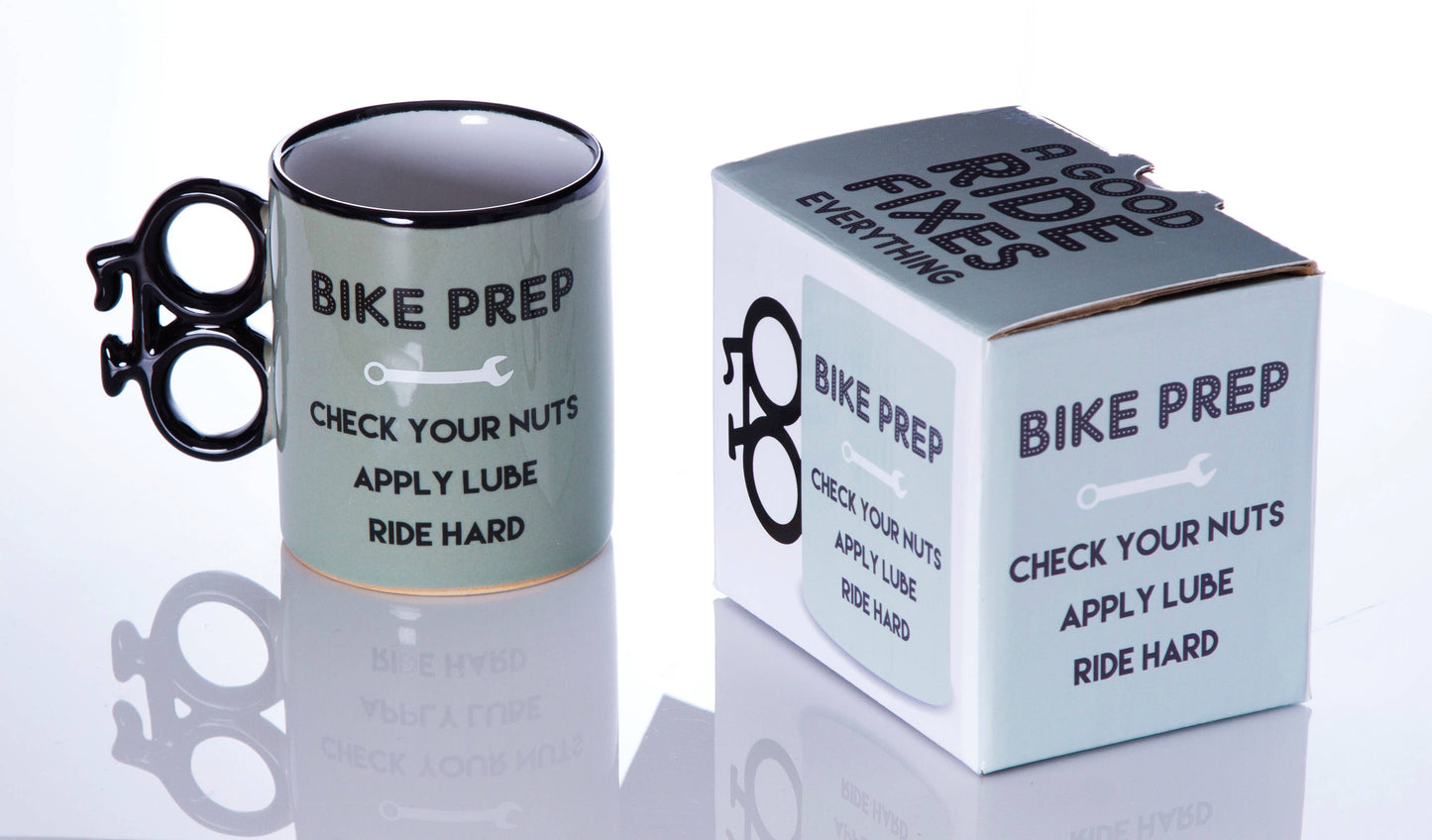 Bike Prep Novelty Bike Mug - Cycling Gifts For Men
