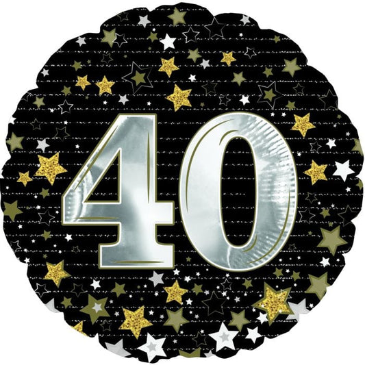 18" 40th Birthday Balloon