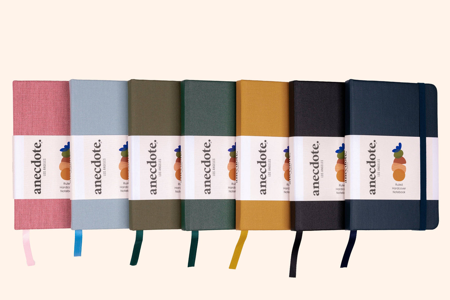 Pocket Notebook | Small Lined Journal | 7 Colors : Olive Green