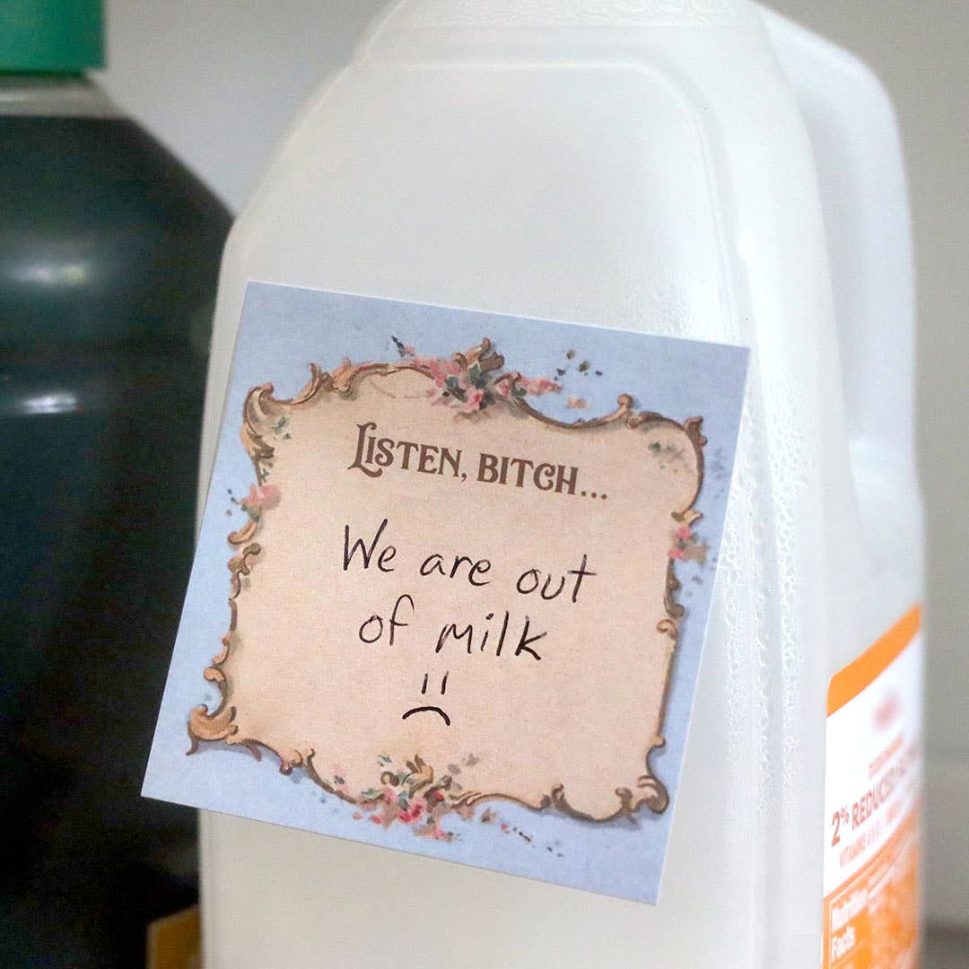 Listen Bitch... - Sticky Note Pad