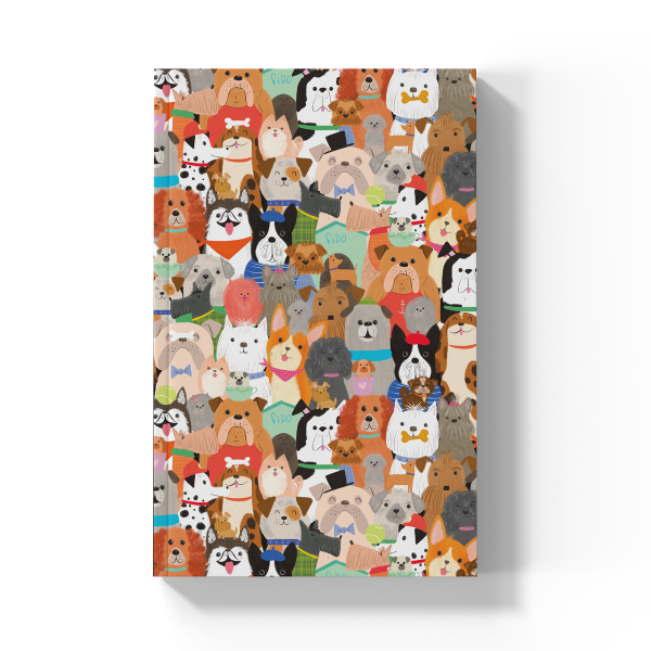 Dog & Puppy Love Classic Layflat Notebook Journal LFC2557L