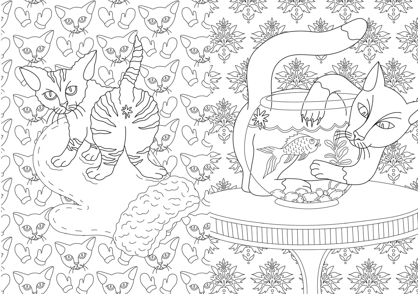 The Cat Butt Coloring and Activity Book