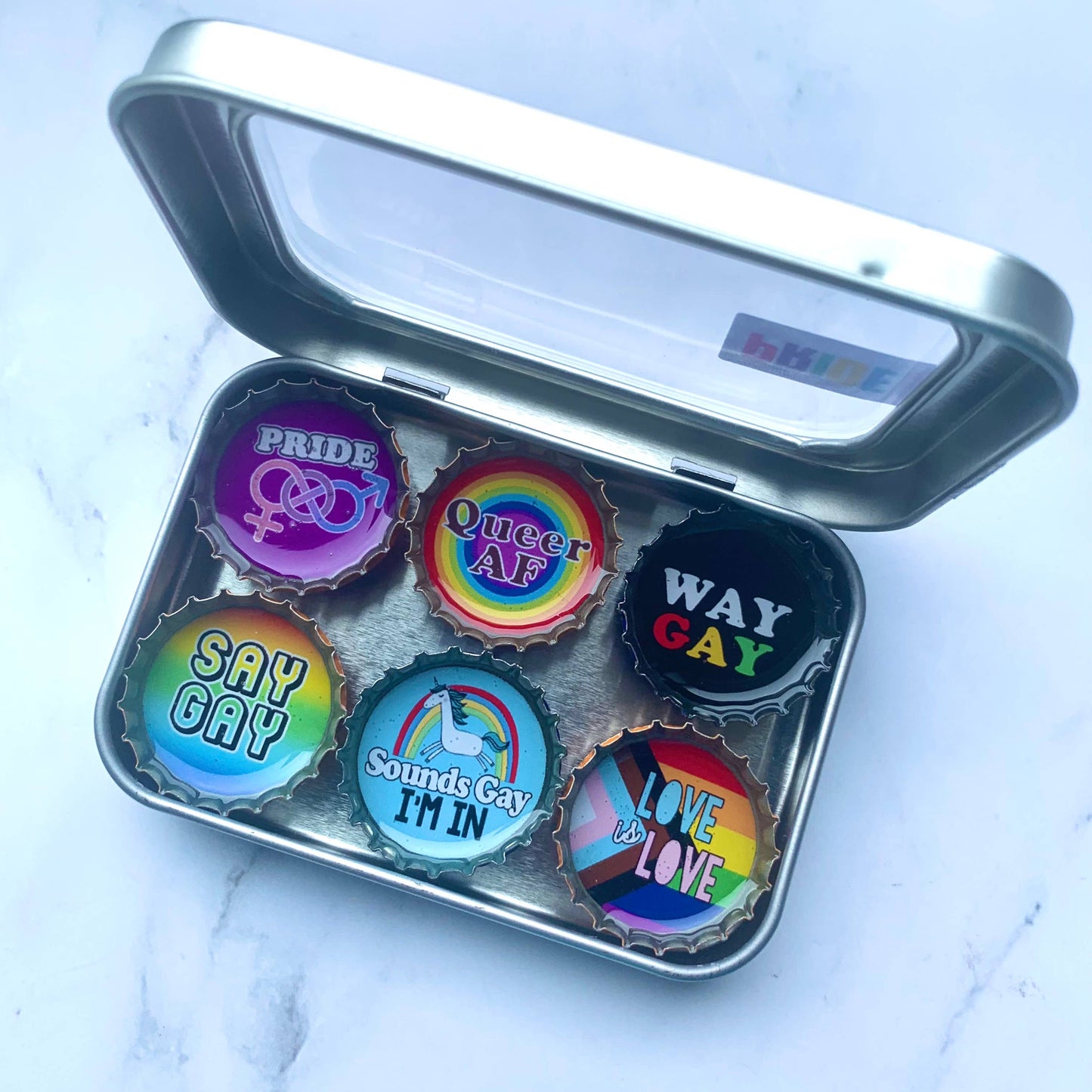 LGBTQ+ Pride Magnets - Fun, Handmade & Eco-friendly
