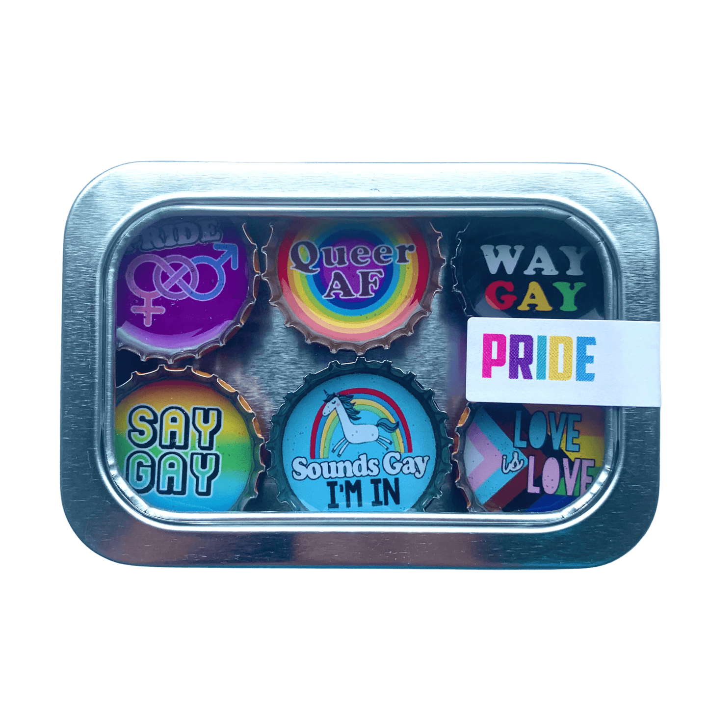 LGBTQ+ Pride Magnets - Fun, Handmade & Eco-friendly