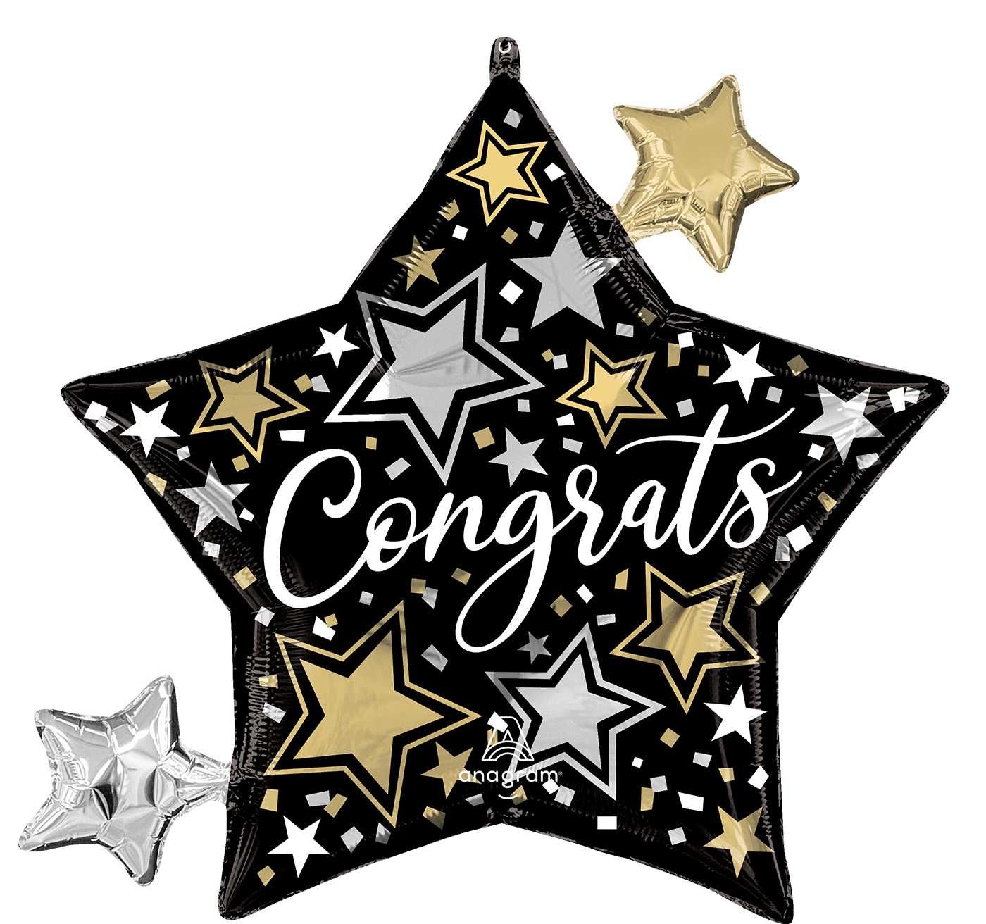 29" Congrats Stars Balloon